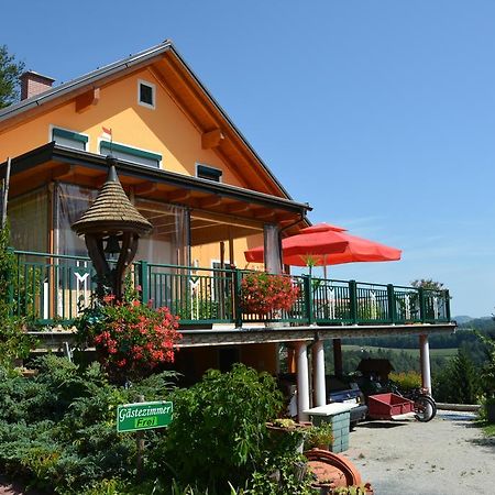 Апартаменти Gaestehaus Schmid Sankt Johann im Saggautal Екстер'єр фото